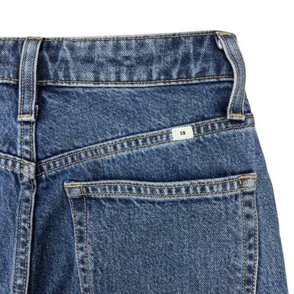 SUNDAY BEST Aritzia Zola Mom High Rise Tapered Leg Jean Size 00 - Picture 6 of 6
